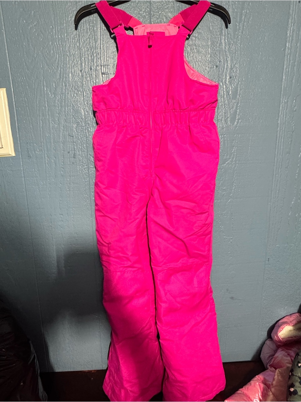 Fade of glory Girls Hot Pink Insulated Snow Bib Pants